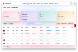 全栈仓库库存管理系统（Next.js+MongoDB源码）